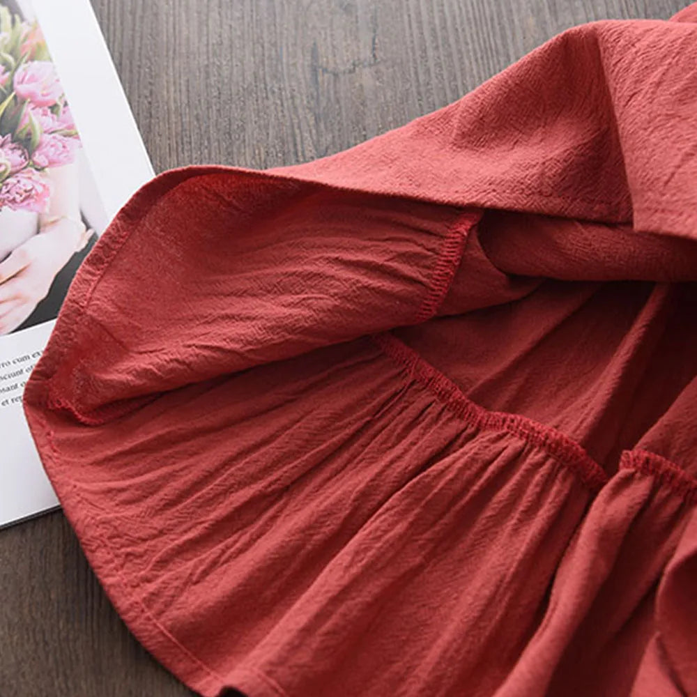 Sleeveless Ruffle Dress