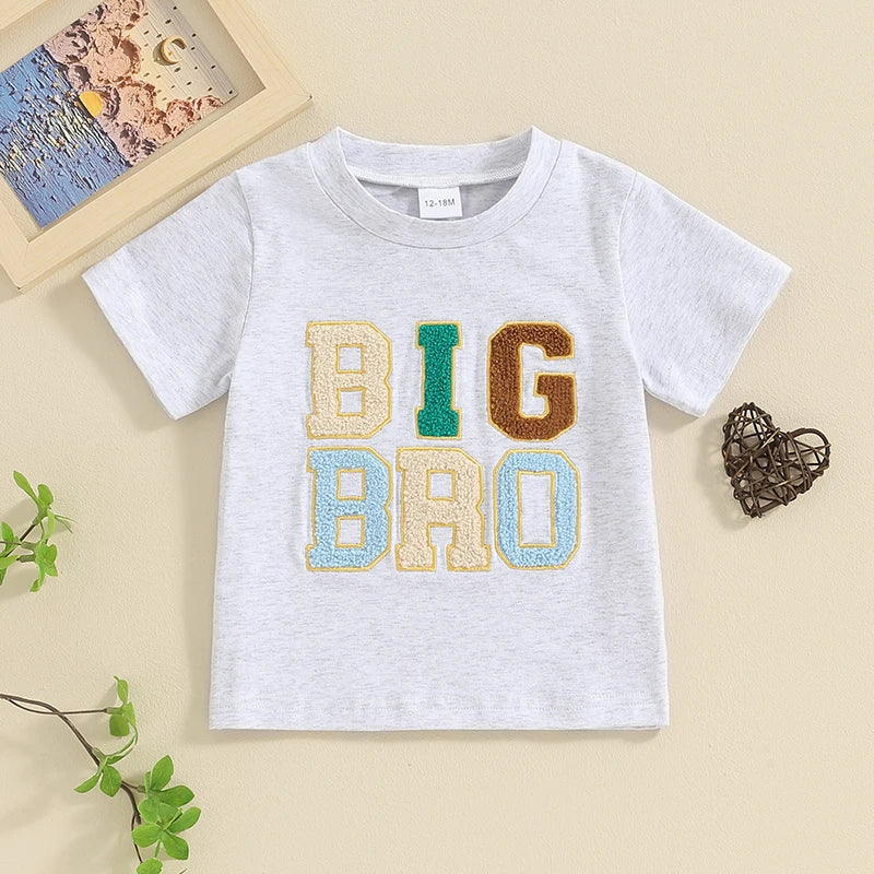 Big Bro Lil Bro Short Sleeve Tshirt & Romper