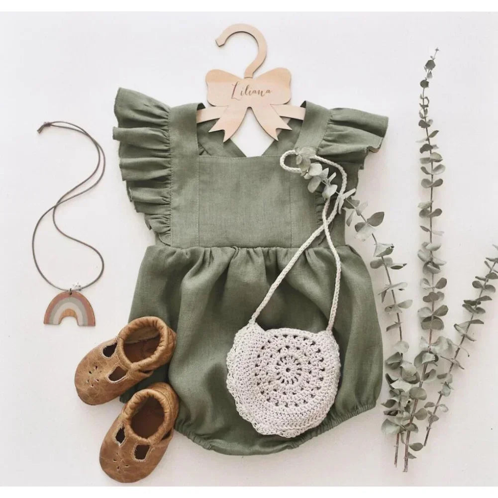 Baby Girls Ruffle Romper