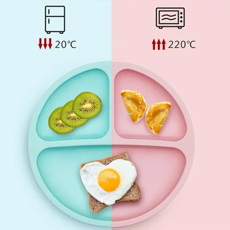 Silicone Suction Feeding Plate
