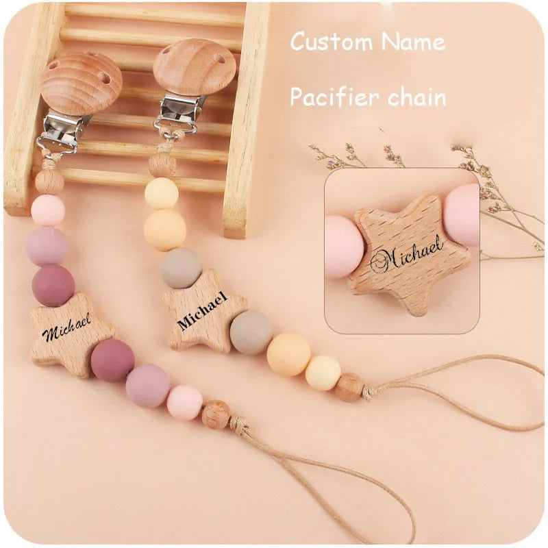 Personalised Baby Pacifier Chain