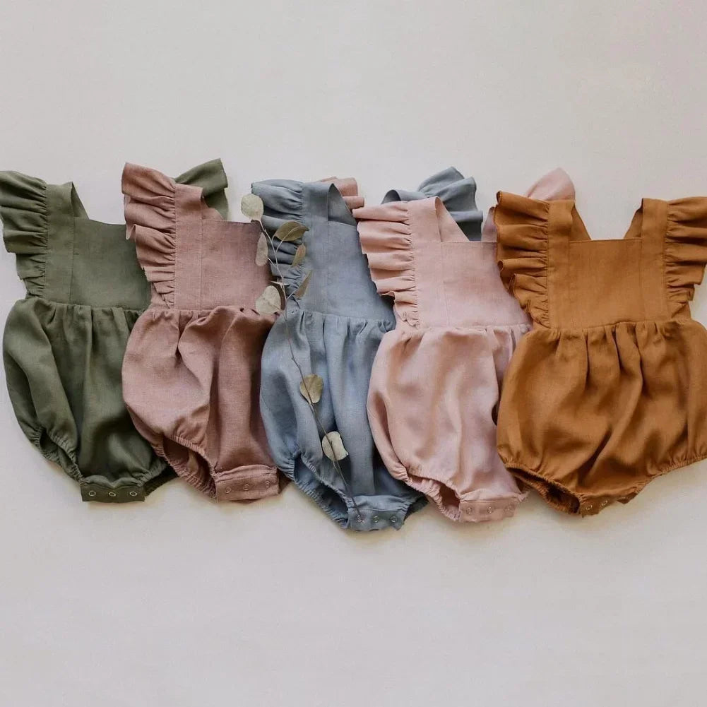 Baby Girls Ruffle Romper