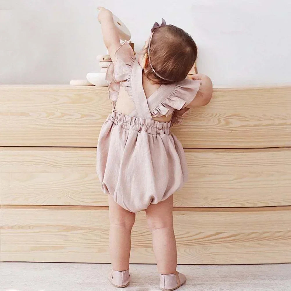 Baby Girls Ruffle Romper