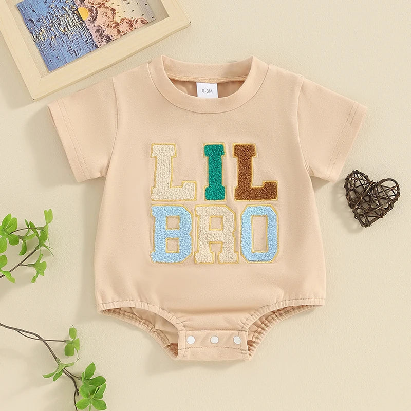 Big Bro Lil Bro Short Sleeve Tshirt & Romper
