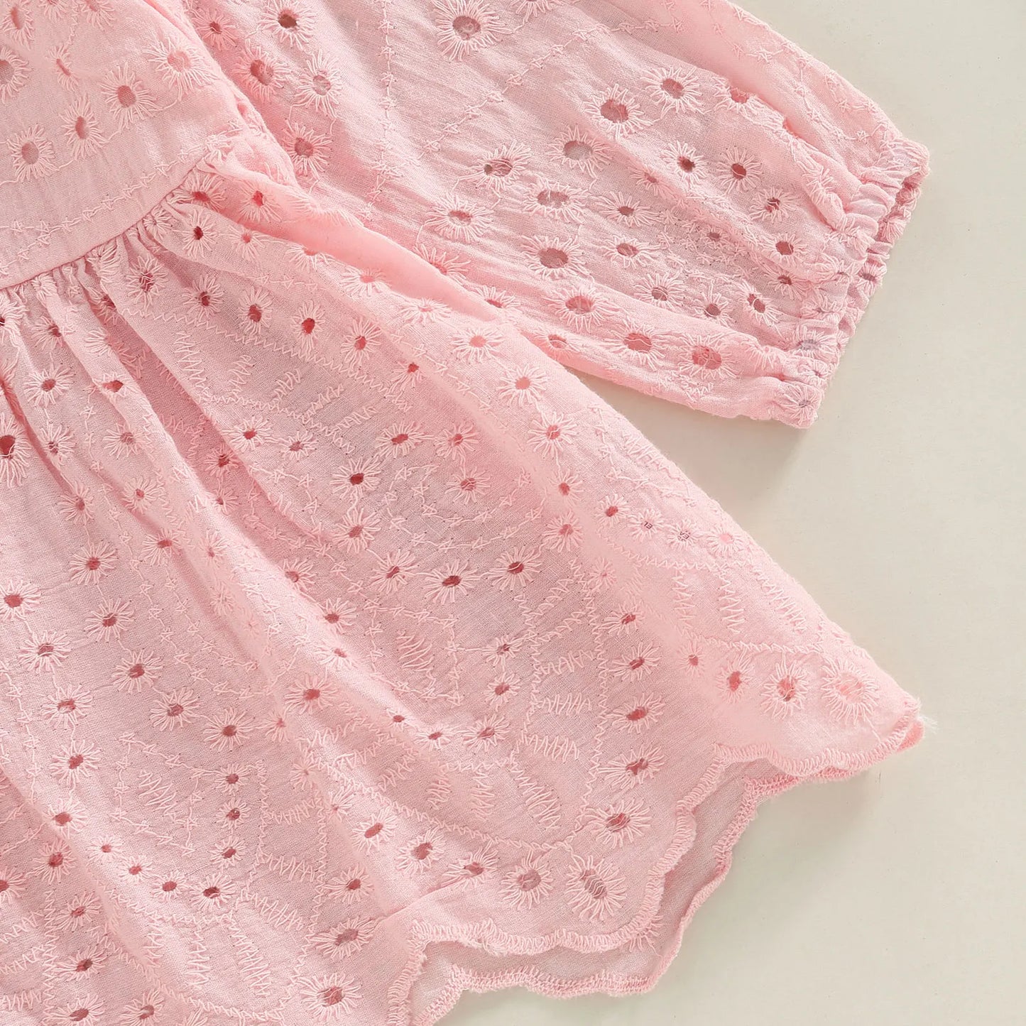 White / Pink Cutout Romper & Pants