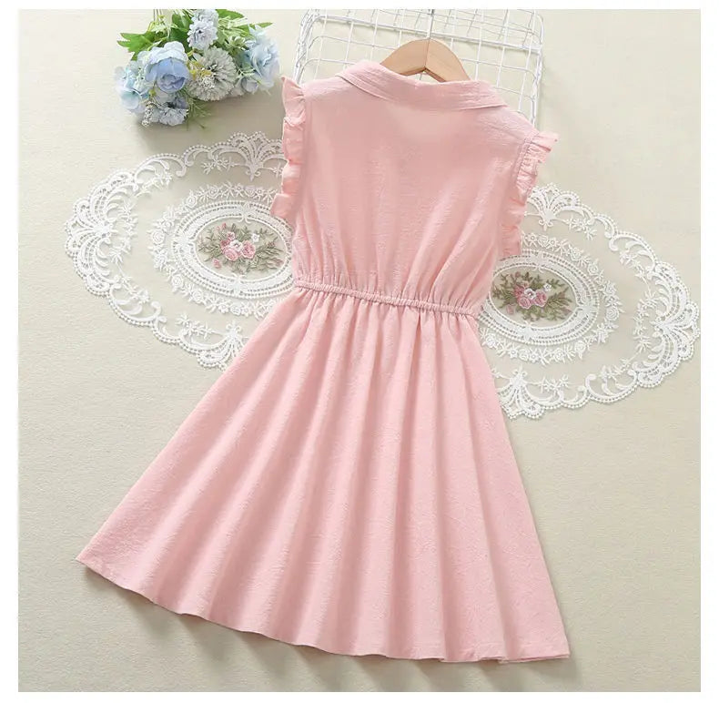 Girls Lightweight Summer Dress - 3 Colours