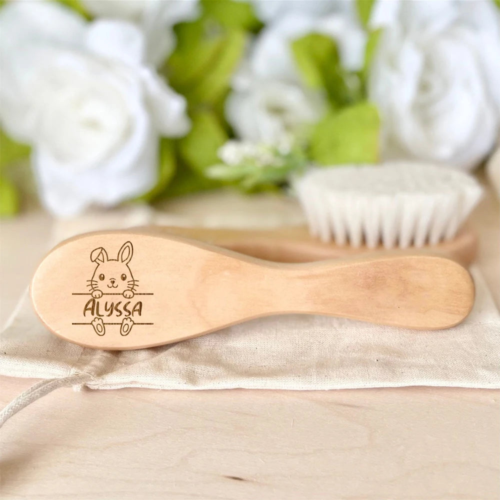 Personalised Baby Hairbrush