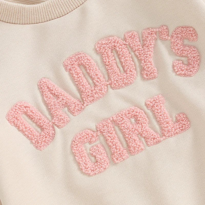 Daddys Girl Long Sleeve Crewneck Sweatshirt & Pants