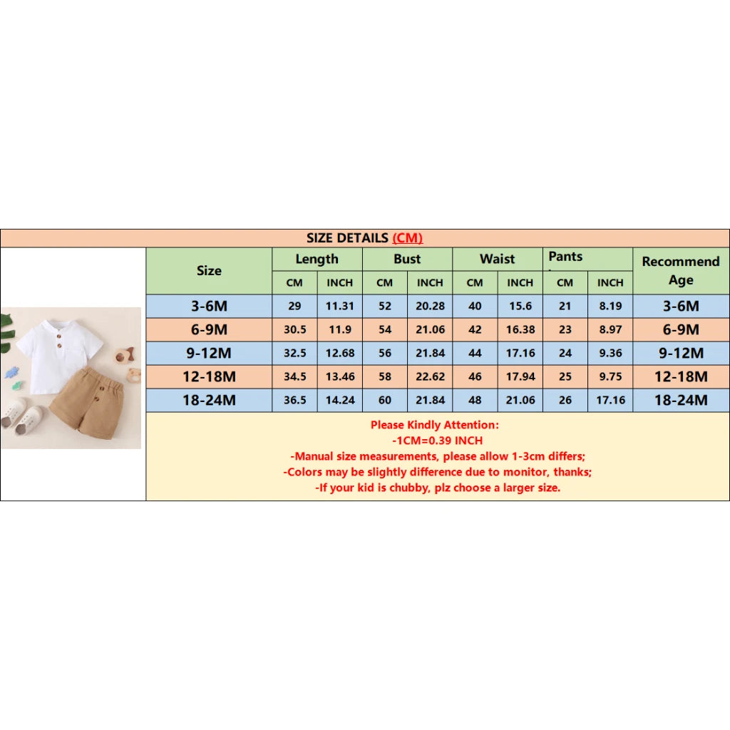 White Short Sleeves T-shirt & Shorts