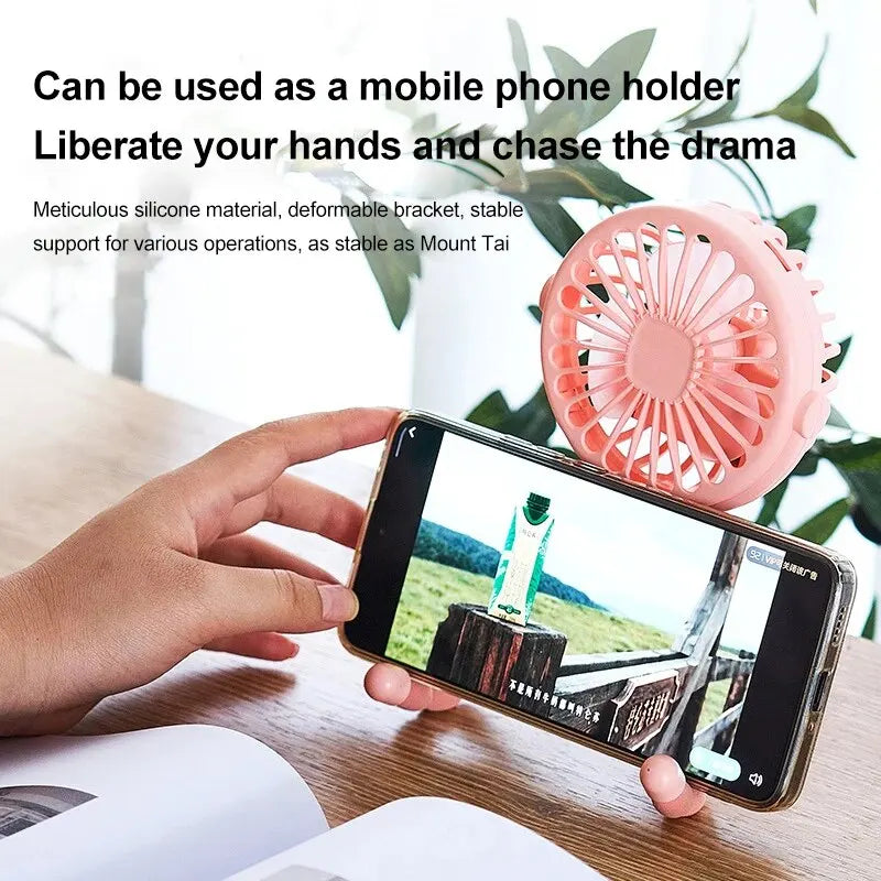 Mini Handheld Stroller Fan