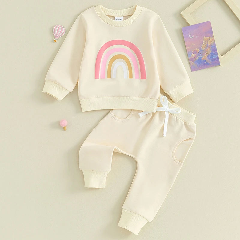 Rainbow Oversize Sweater & Pants