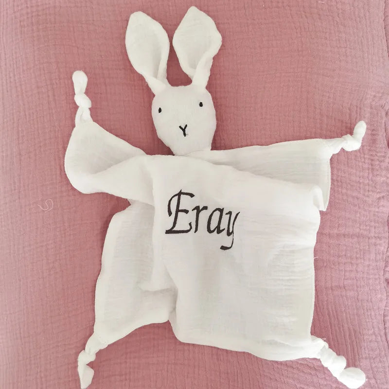 Personalised Muslin Baby Comforter