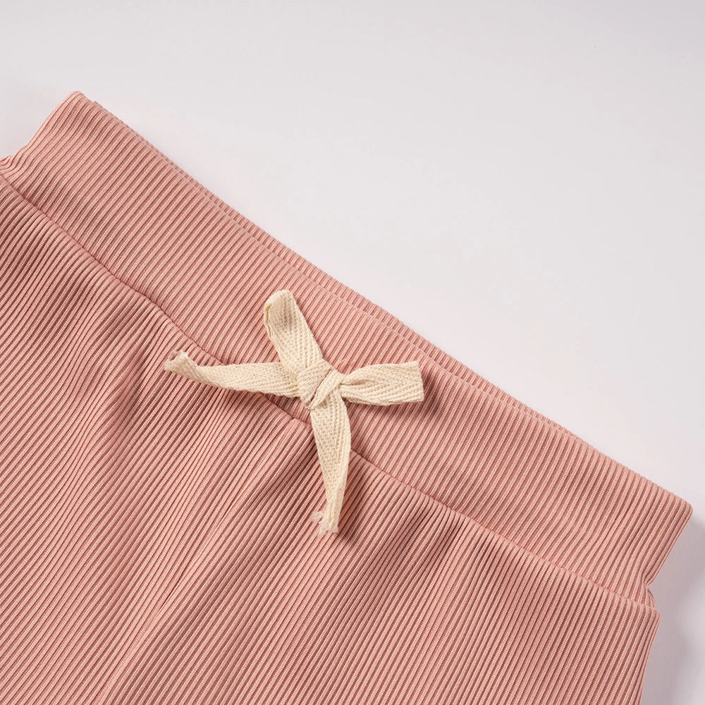 T-shirt & Ruffle Shorts Set