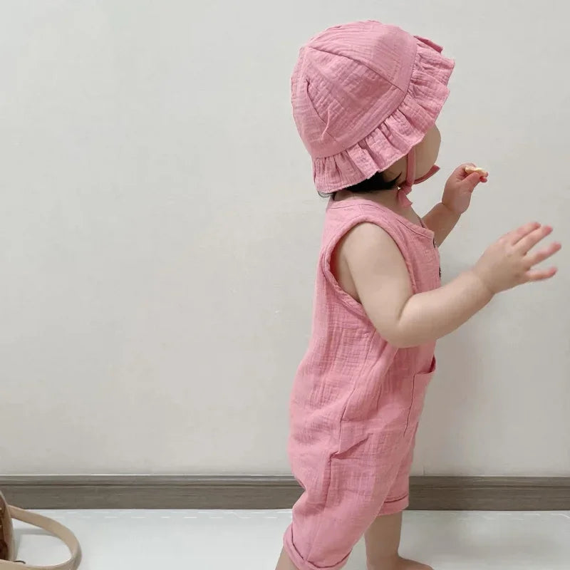 Summer Romper With Hat