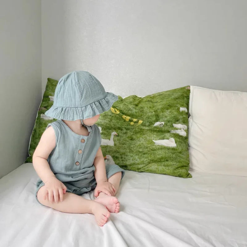 Summer Romper With Hat