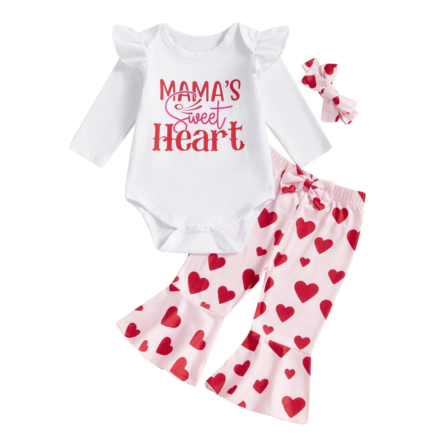 Mama's Sweetheart Outfit Set