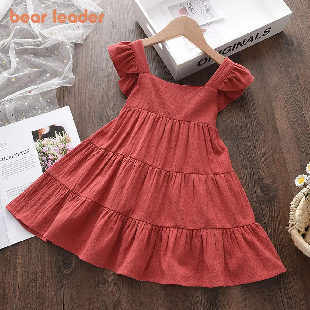Sleeveless Ruffle Dress