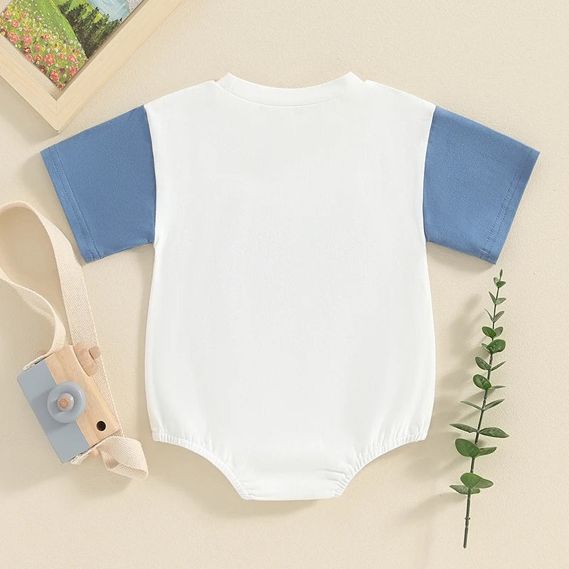 Mamas Boy Short Sleeve Tshirt Romper