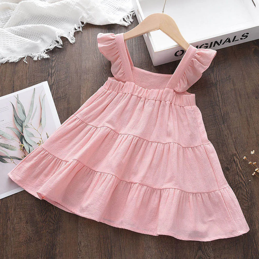 Sleeveless Ruffle Dress