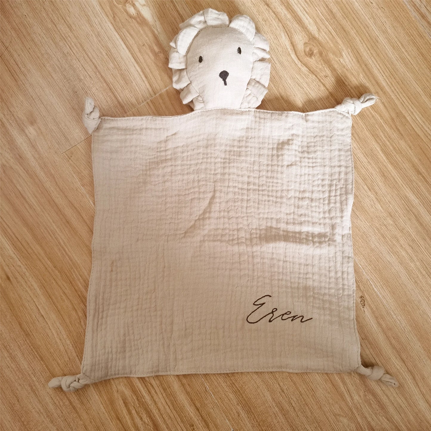 Personalised Muslin Baby Comforter