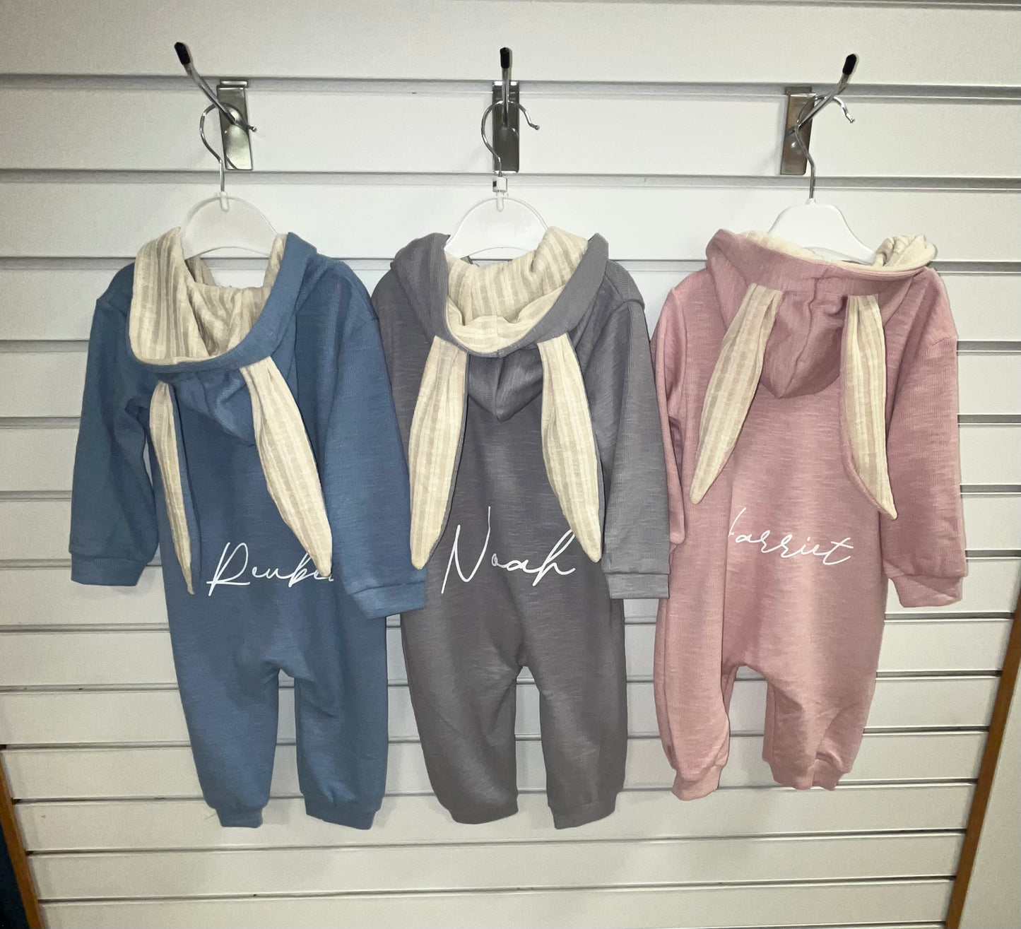 Grey Bunny Onesie