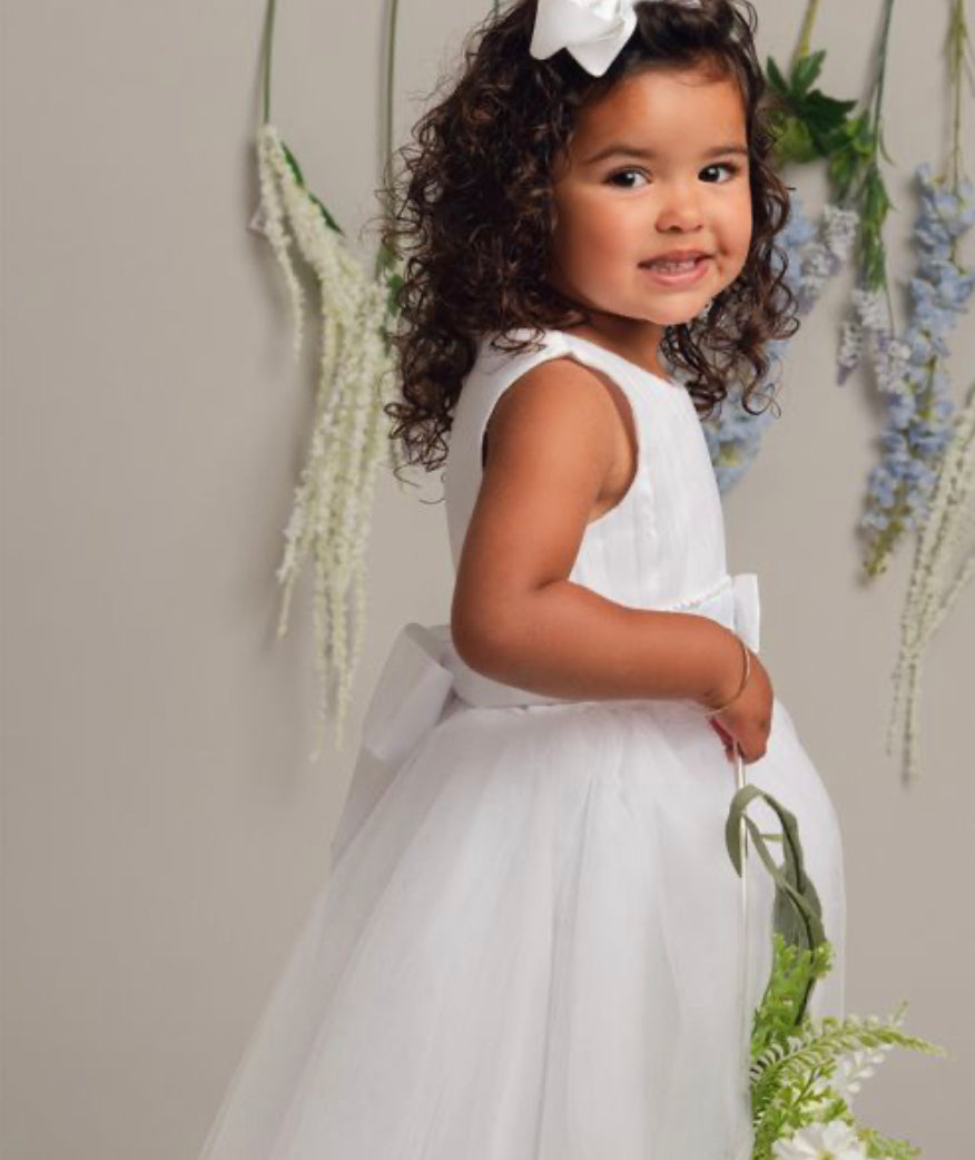 “Cindy” Dress - White / Ivory