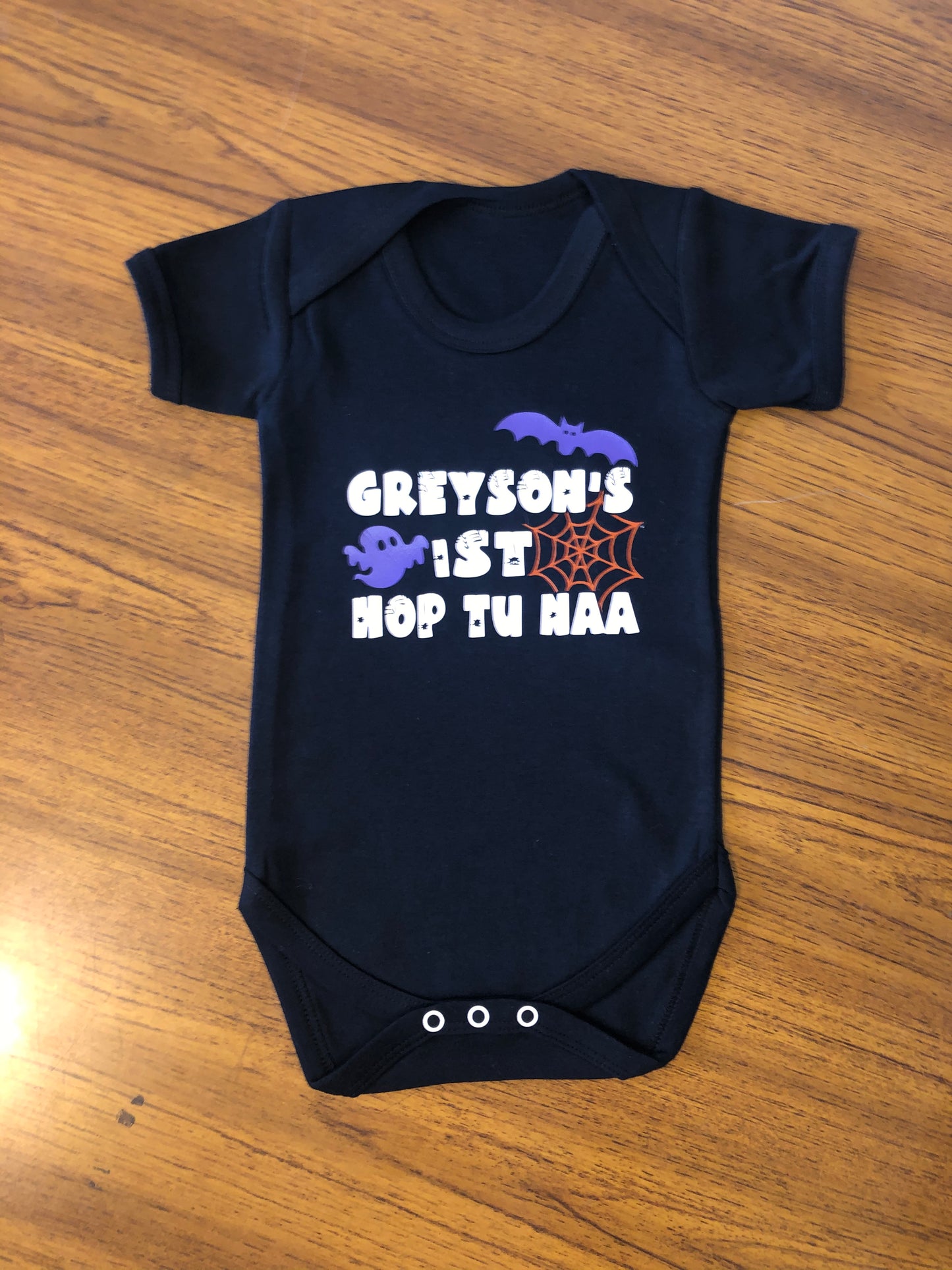 My First Hop tu Naa Tshirt / Baby Bodysuit