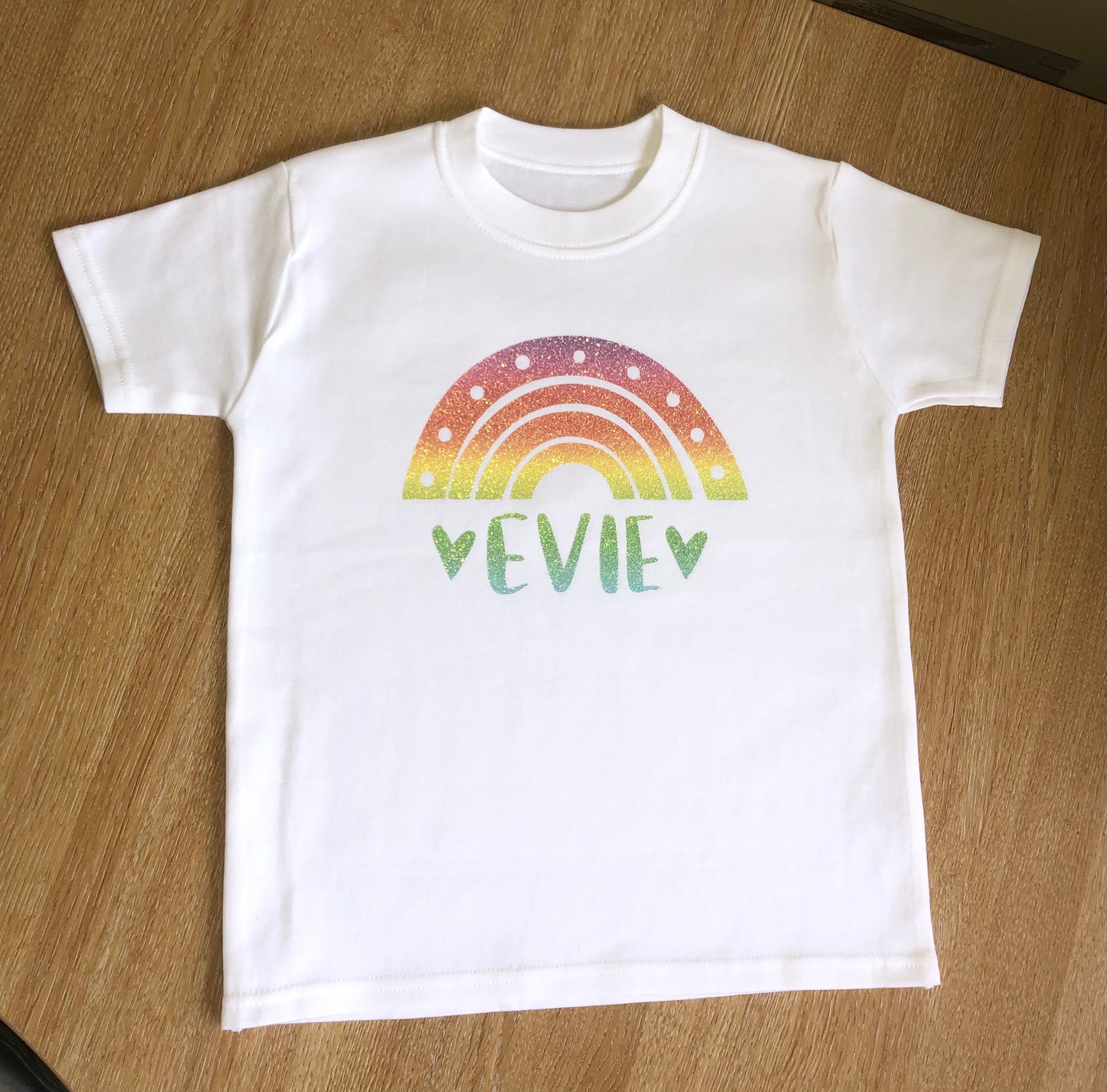 Rainbow Glitter Tshirt