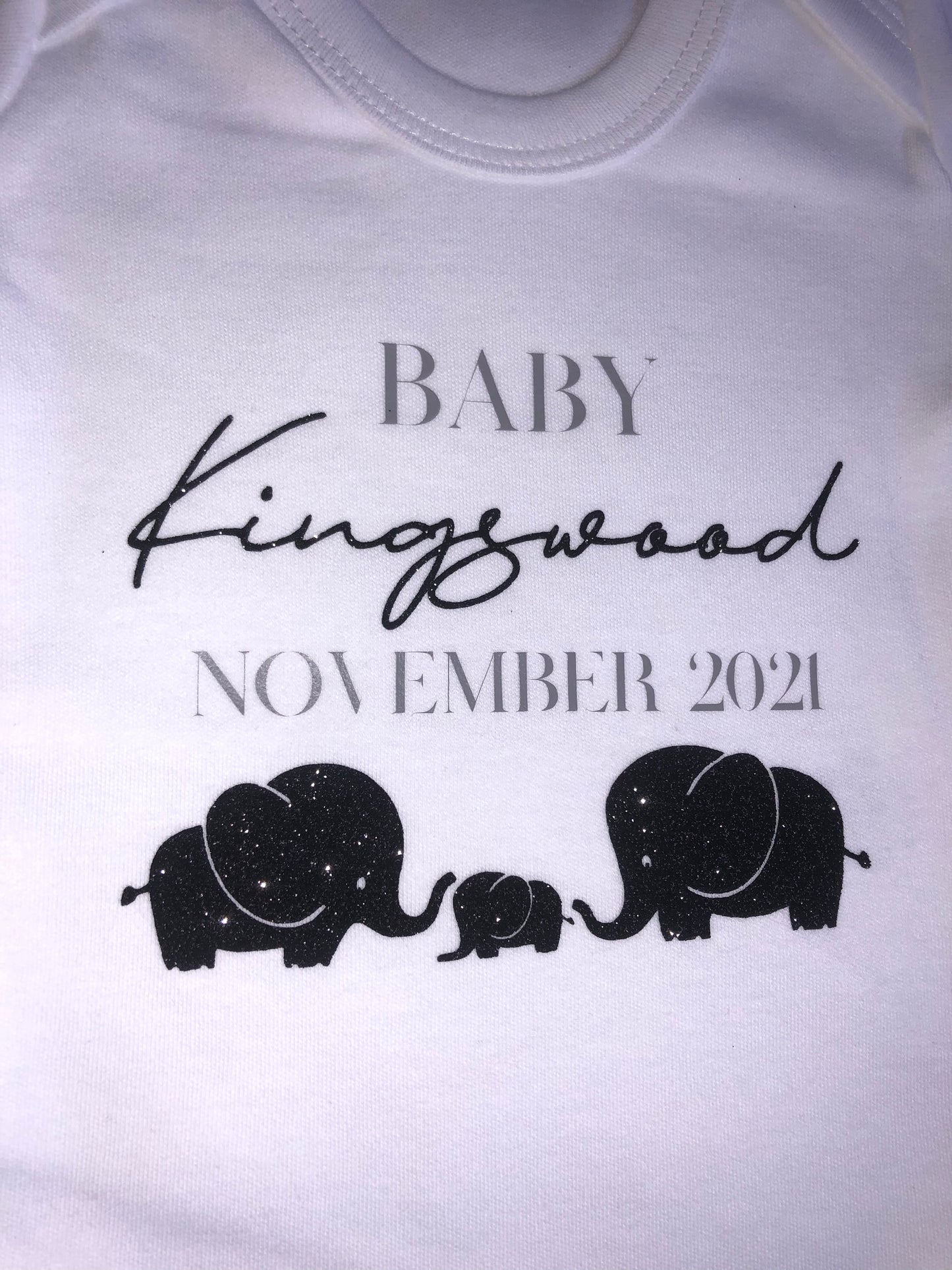 Baby Announcement Bodysuit