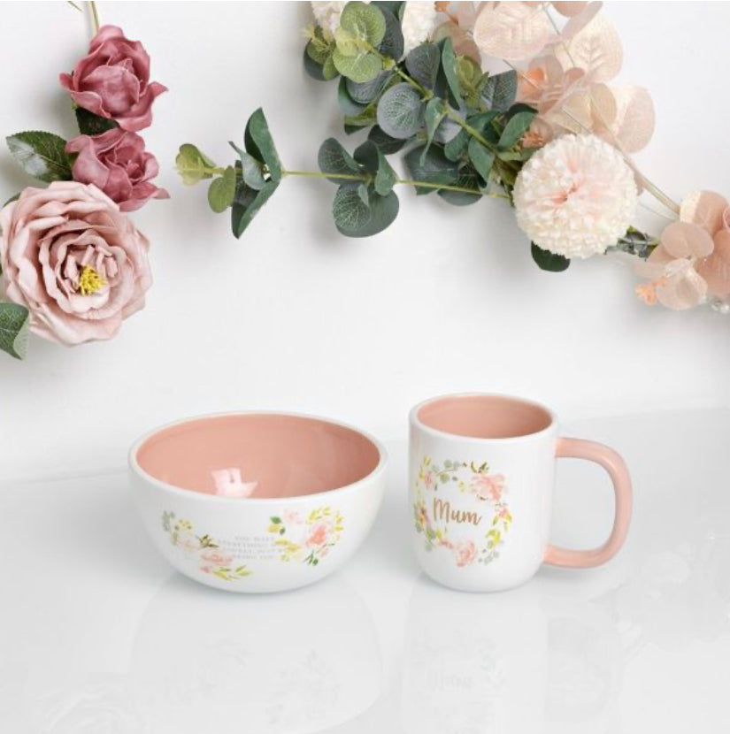 Peaches & Cream Breakfast in Bed Set - Mum