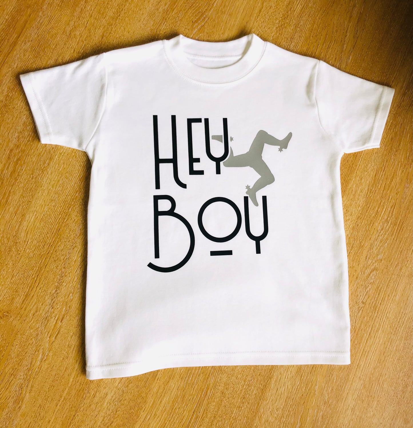 Hey Boy Tshirt / Baby Bodysuit