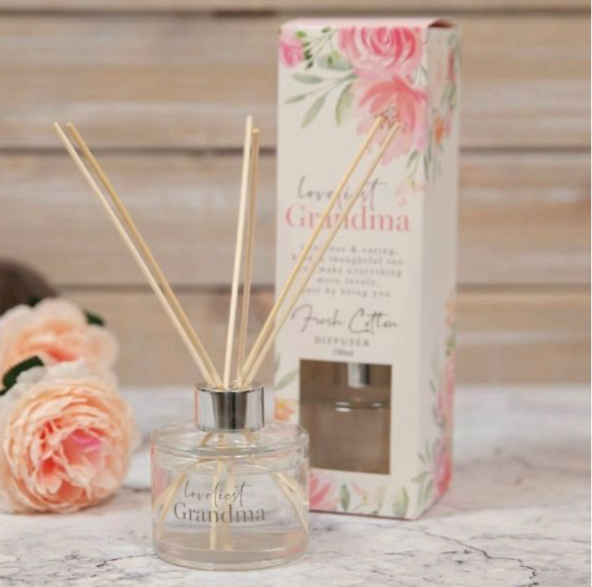 Sophia Grandma Scented Reed Diffuser Gift Set