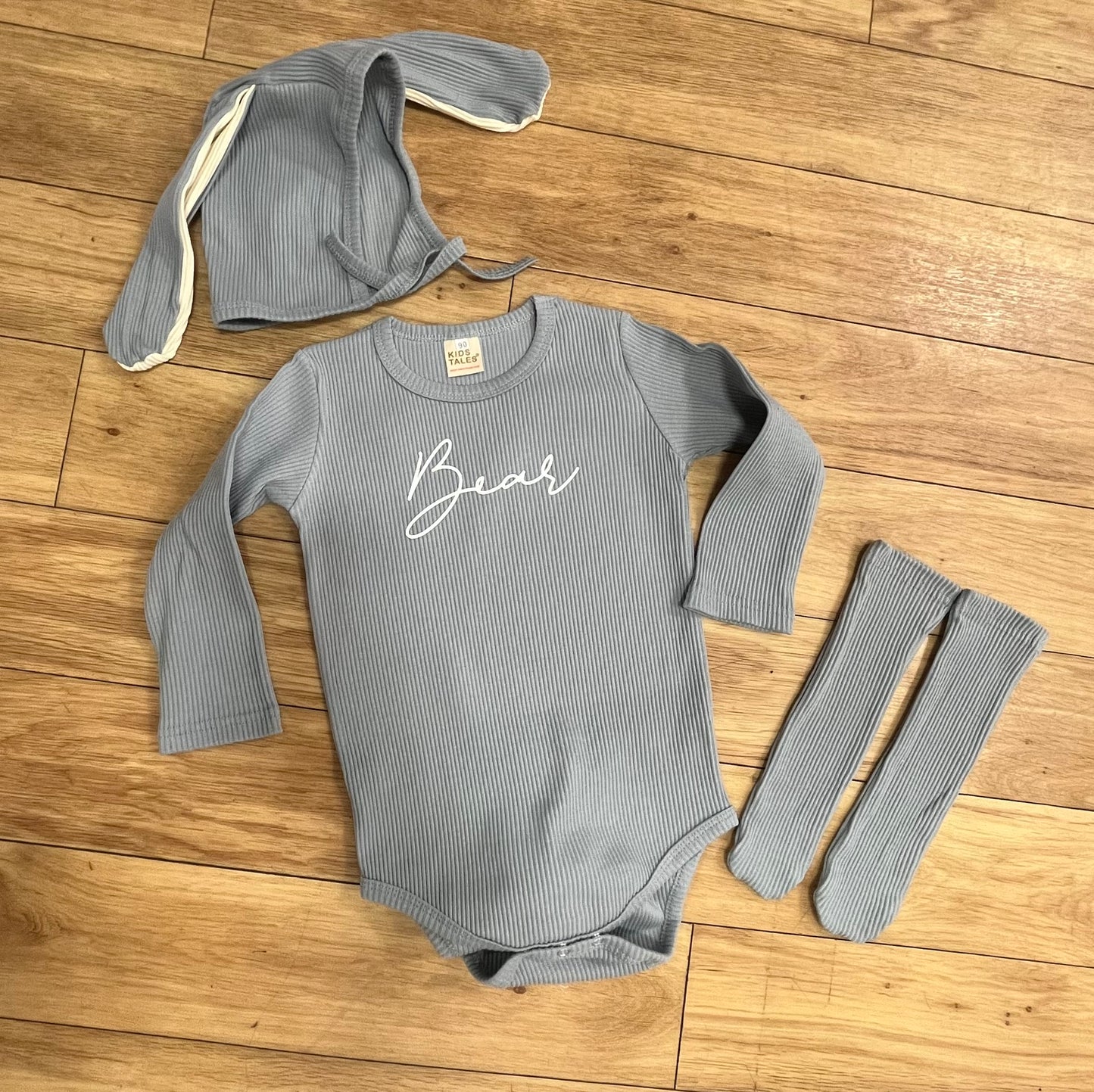 Blue Bunny Outfit Set