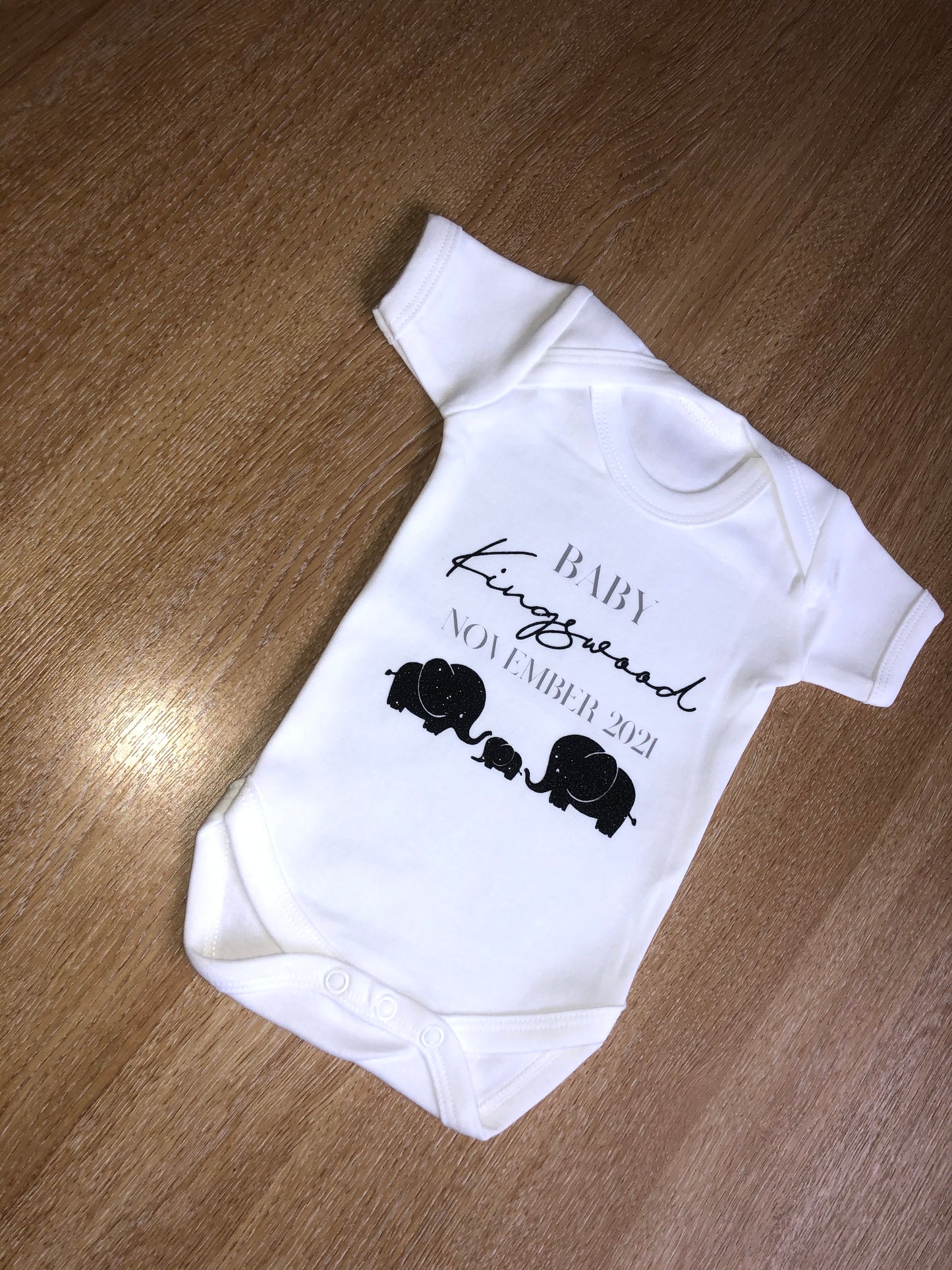 Baby Announcement Bodysuit