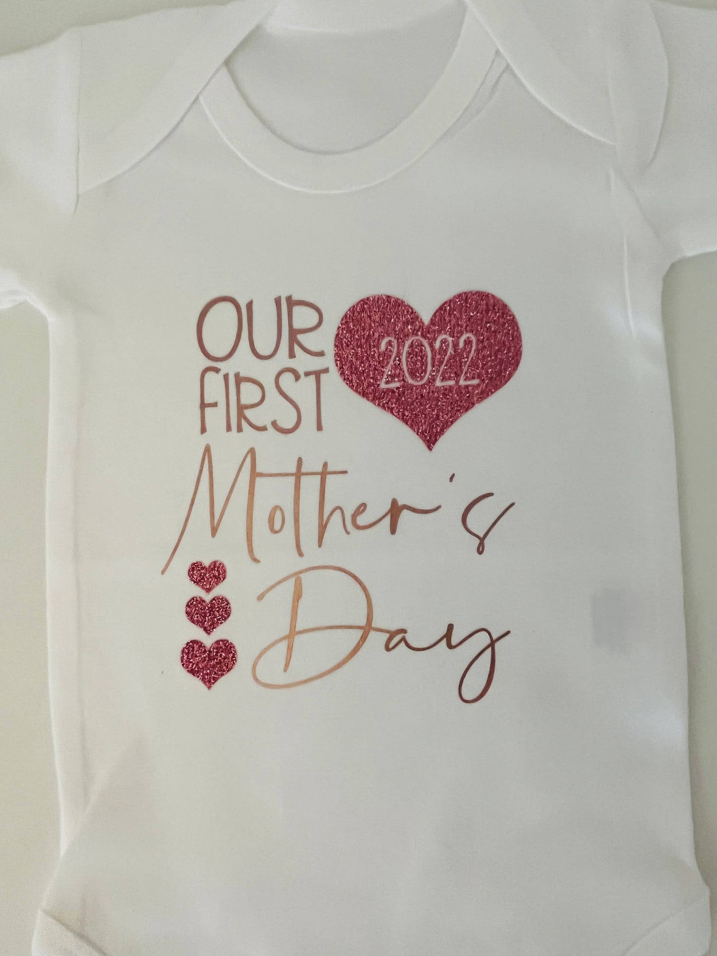 Our First Mother’s Day - Rose Gold Heart Design