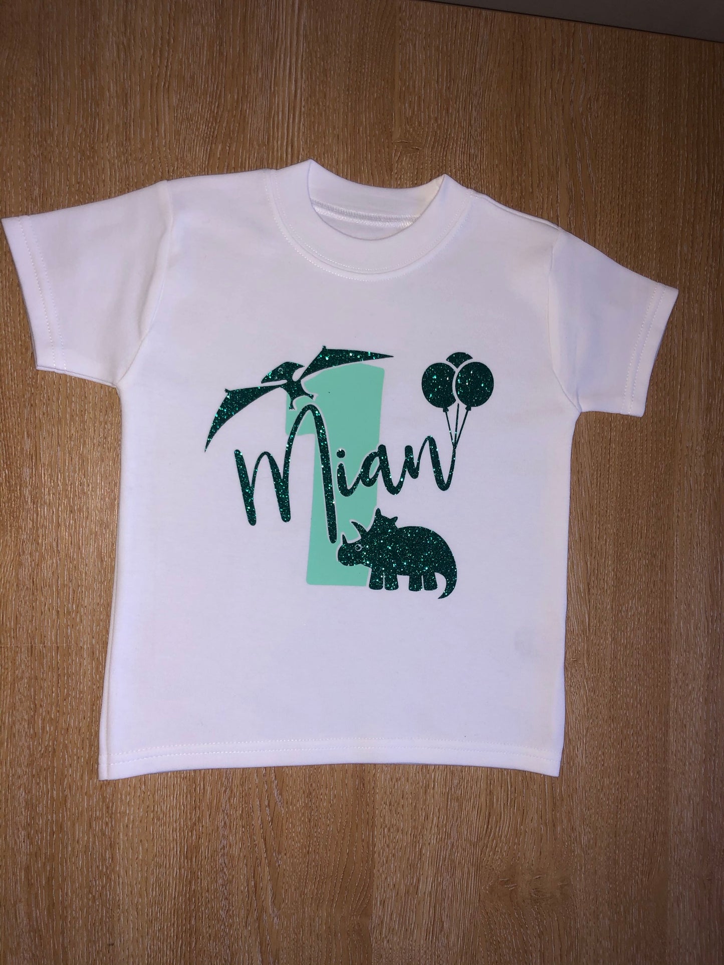 Dinosaur Birthday Tshirt - MORE COLOURS AVAILABLE