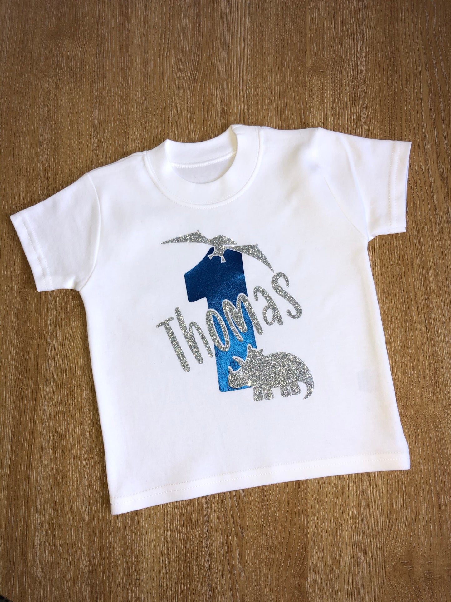 Dinosaur Birthday Tshirt - MORE COLOURS AVAILABLE
