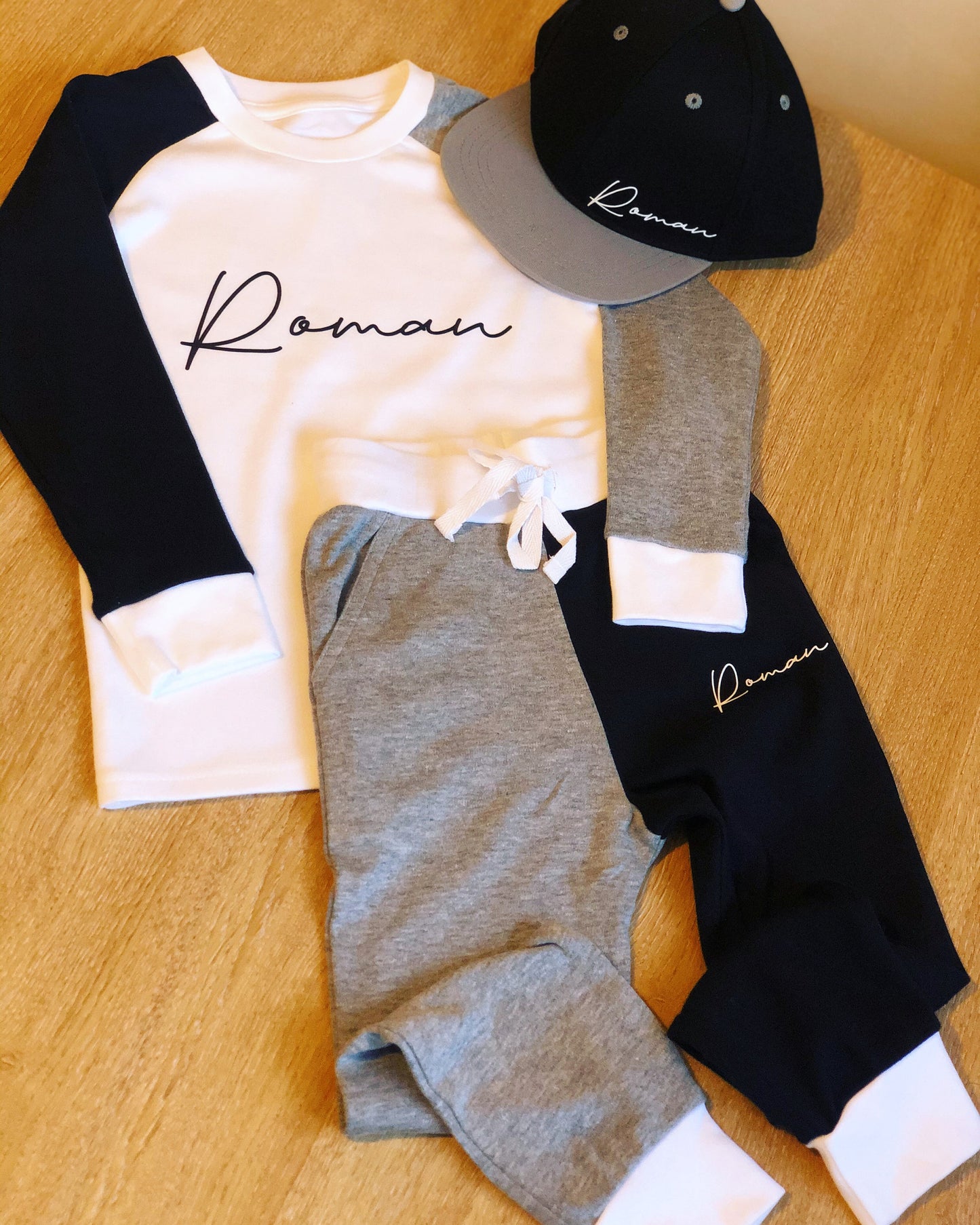 Contrast Grey / Black Children’s SnapBack