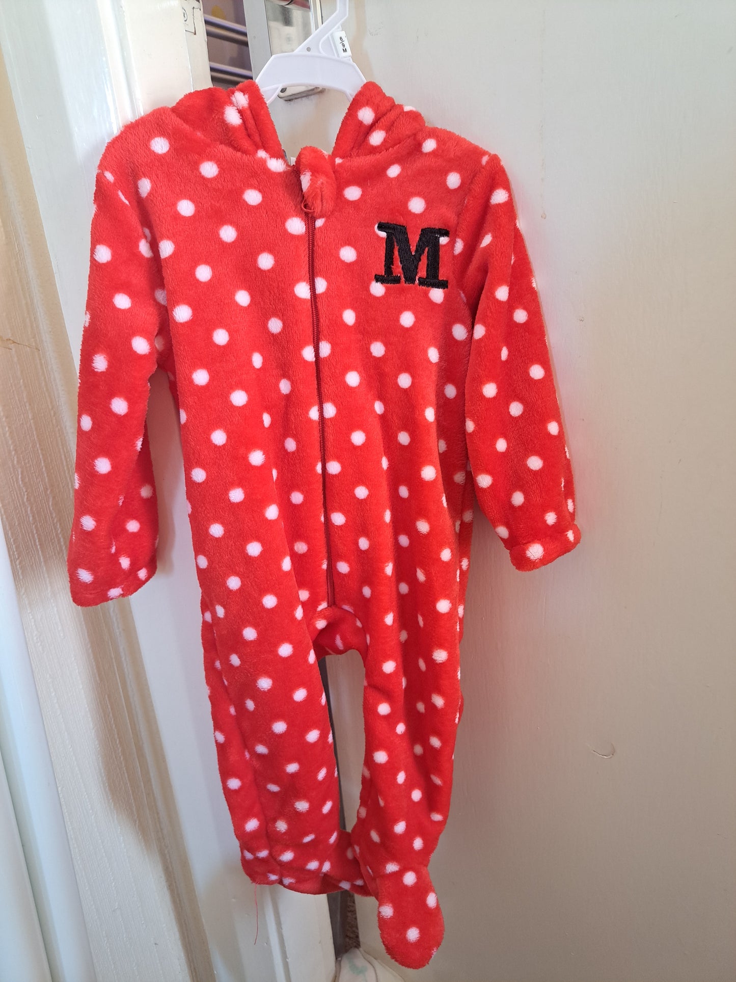 Baby girls Minnie Mouse pramsuit 6-9m