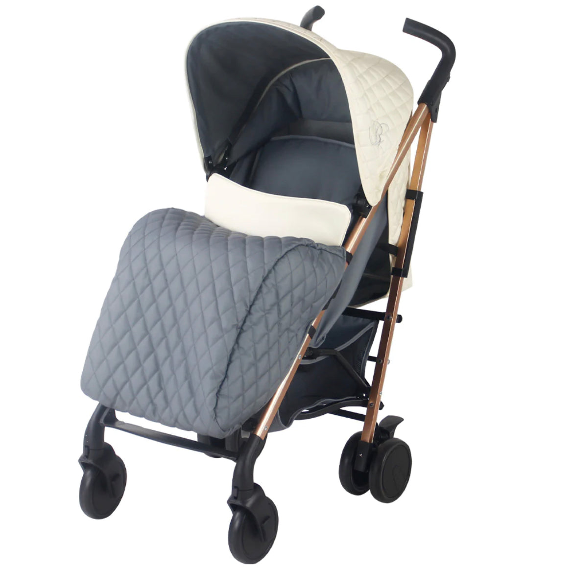 MB51 Billie Faiers Quilted Champagne Lightweight Stroller