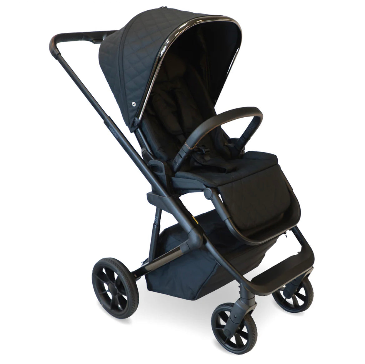 MB500i 3-in-1 Travel System with iSize Car Seat - Midnight Gunmetal