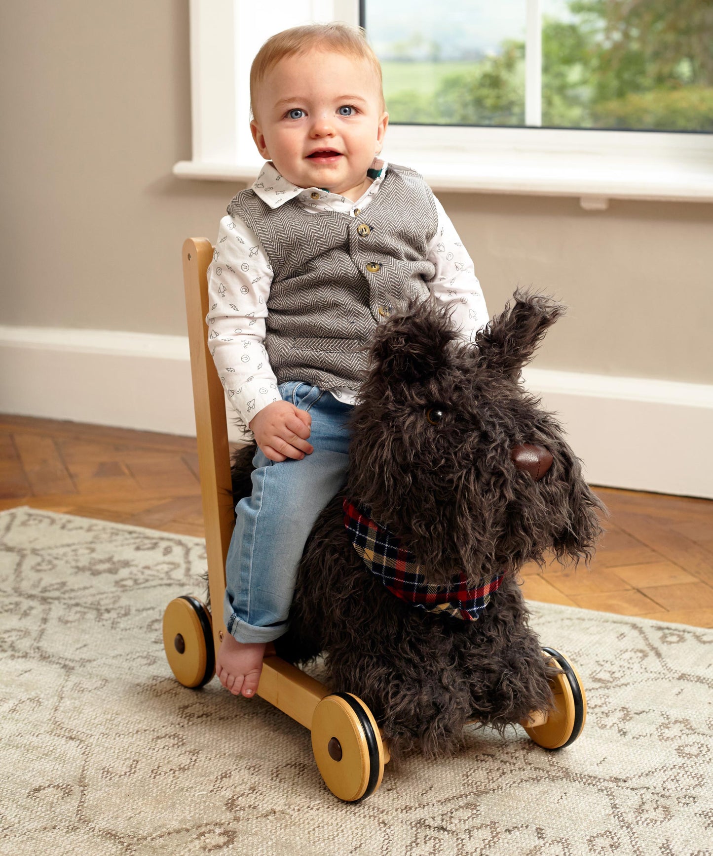 Scottie Dog Baby Walker