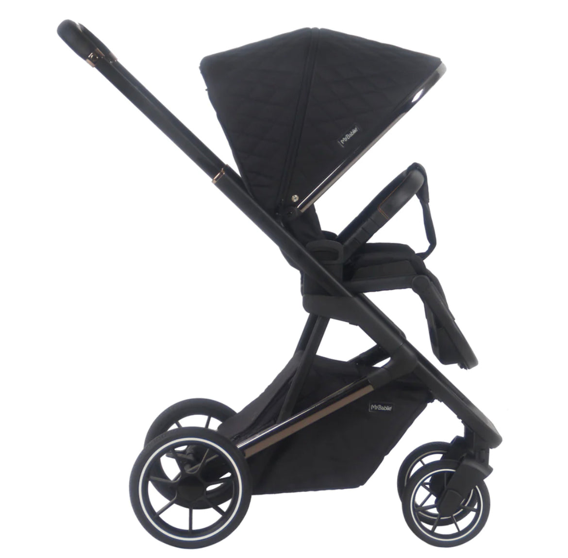 MB500i 3-in-1 Travel System with i-Size Car Seat - Billie Faiers Midnight Gunmetal