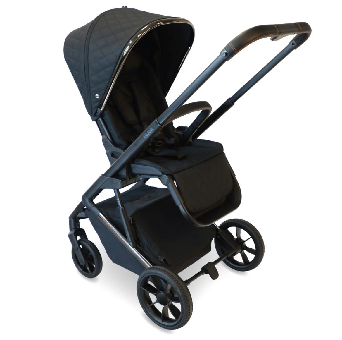 MB500i 3-in-1 Travel System with iSize Car Seat - Midnight Gunmetal