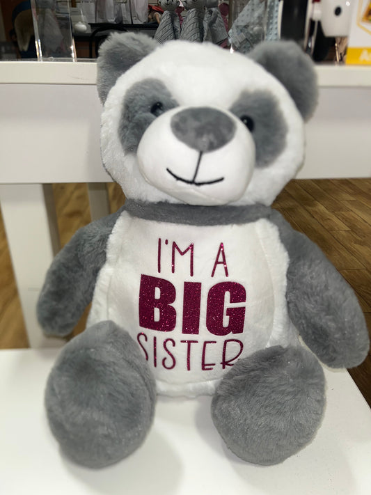 Large Personalised “Big Sister” Panda