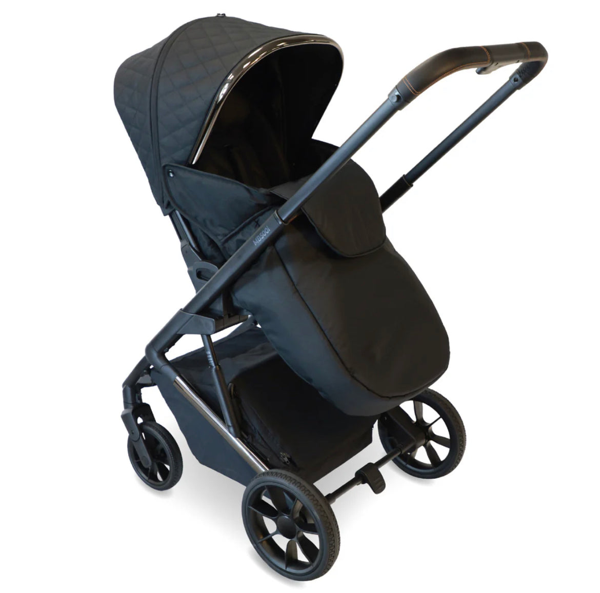 MB500i 3-in-1 Travel System with iSize Car Seat - Midnight Gunmetal