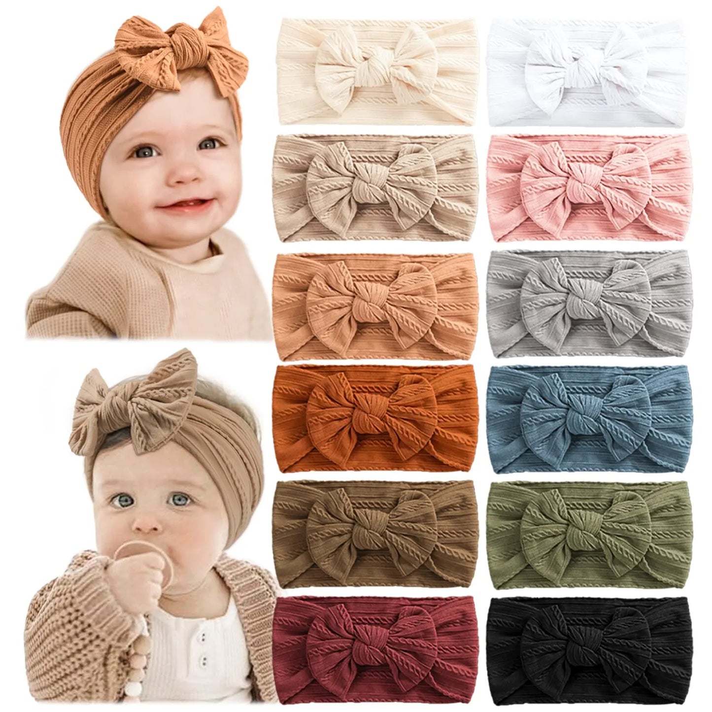 Bow Headband Set - more colour options