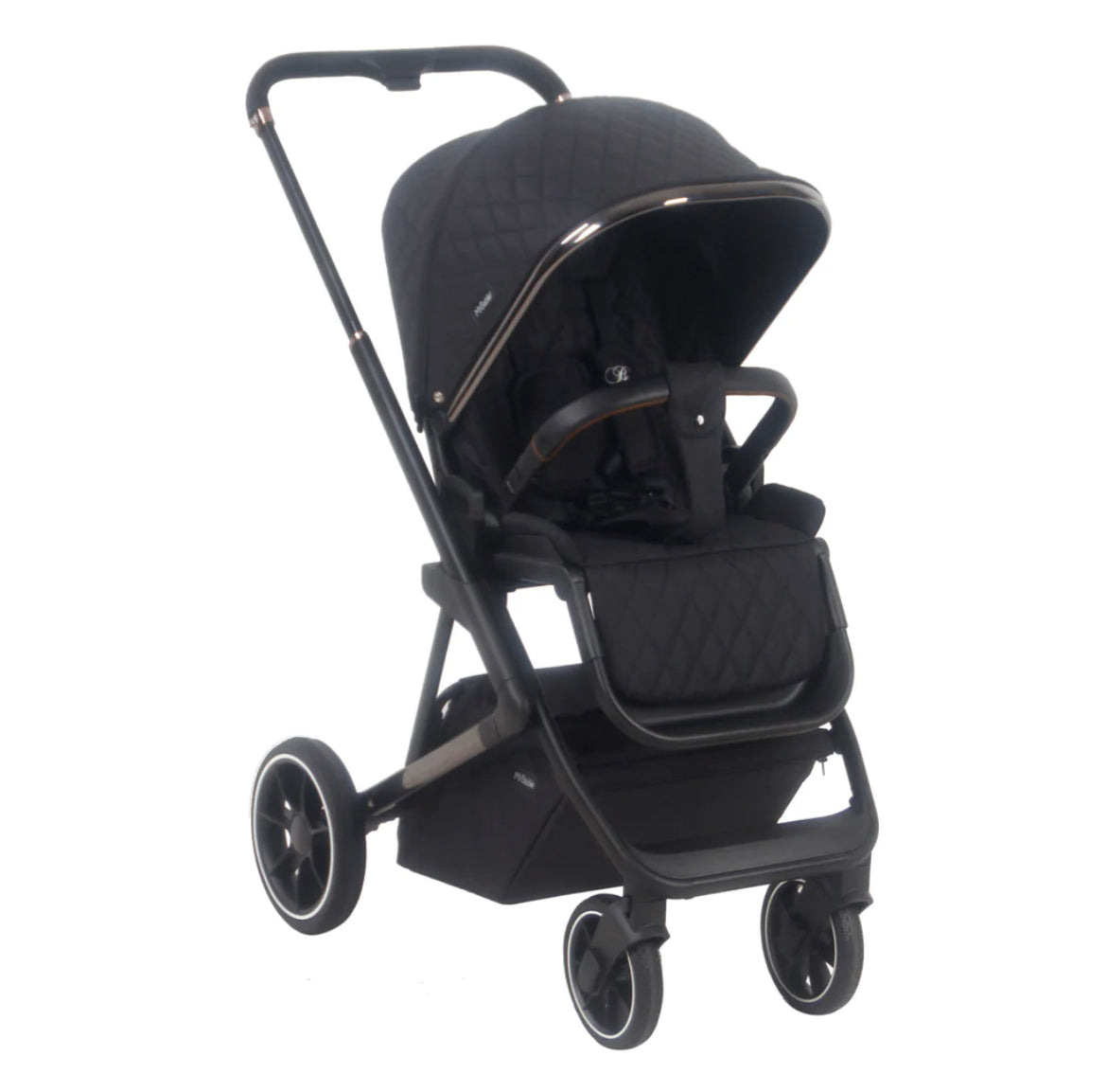 MB500i 3-in-1 Travel System with i-Size Car Seat - Billie Faiers Midnight Gunmetal