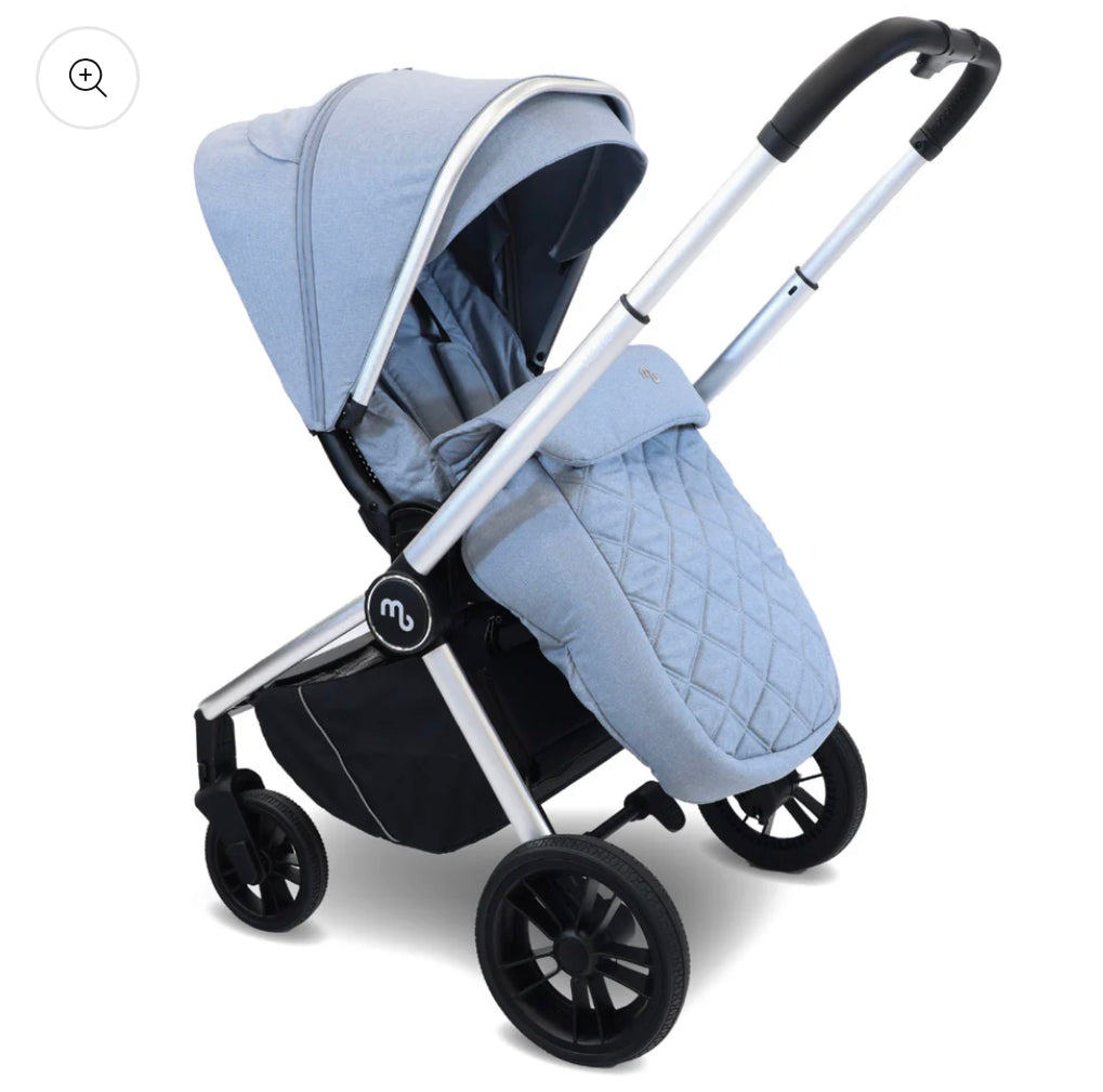 MB450i 3-in-1 Travel System with i-Size Car Seat - Steel Blue