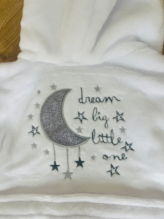 White Baby Dressing Gown